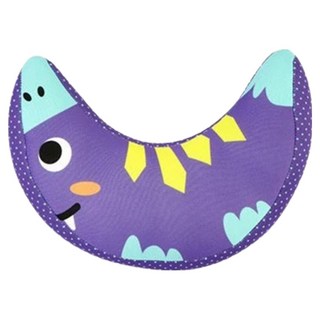 bebehome 安全帶護套月亮枕 汽座/推車適用 大, 紫色, 1個