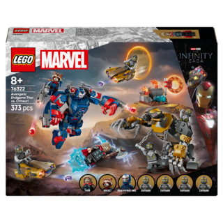 레고 슈퍼히어로 마블 76322 어벤져스 : 엔드게임 토르 대 치타우리, 혼합색상, 1개