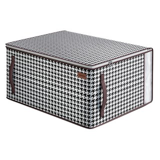 小麥購物 千鳥格棉被收納整理袋 L2221, 1個