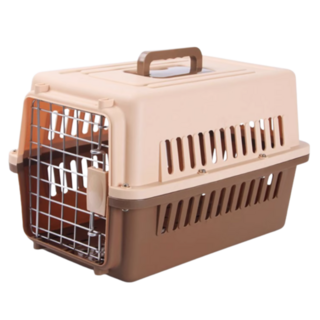高精寵物 外出籠, 1個, 米咖色