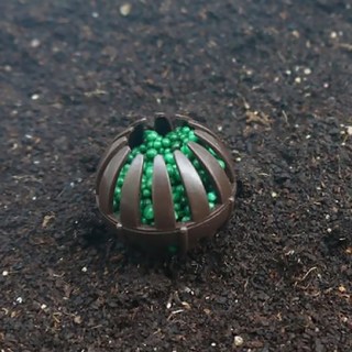 蔬菜工坊 圓型肥料盒 日本製 002-A67-1 小, 10個