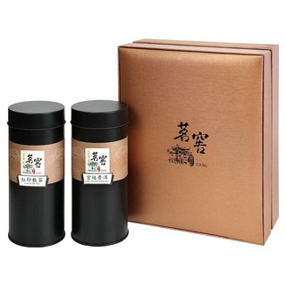 CAOLY TEA 茗窖茶莊 尊爵普洱茶茶葉禮盒, 宮廷普洱150g + 紅印散茶100g, 1盒