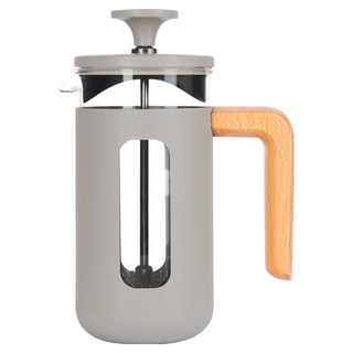 LA CAFETIERE 法式濾壓壺 奶茶灰, 350ml, 1個