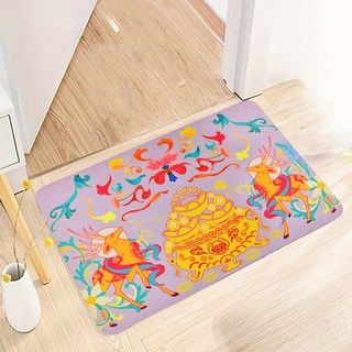 命運好好玩 硅藻土地墊, 紫氣東來財鹿