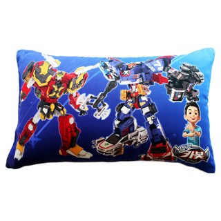 Hello Carbot 衝鋒戰士兒童莫代爾棉抗菌枕頭, 國王蓋茲(藍色)