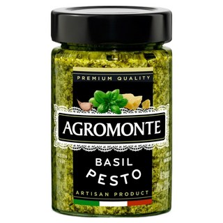AGROMONTE 羅勒青醬, 200g, 1個