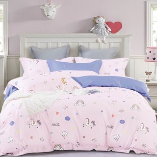 E-ROU 伊柔寢飾 MIT吸濕排汗抗菌天絲床包 + 枕套 2個