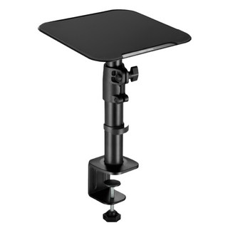 HAPPY TECH 快樂科技 夾桌型音箱喇叭架 TS-01, 黑色, 1個