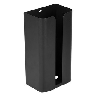 葉子小舖 U型磁吸衛生紙架, 黑色, 1個