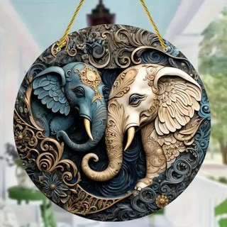 테이아 글라스 실내외 컬러풀 인테리어 아크릴 원반 캐처, 디자인 16