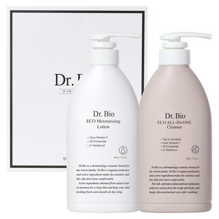 닥터바이오 올인원 바디워시 500g + 바디로션 500g 선물세트, 1세트