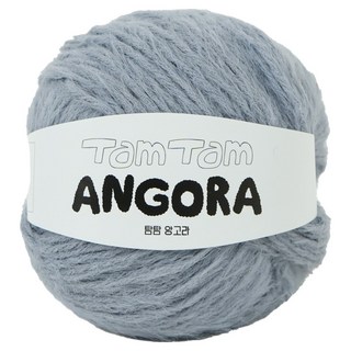앵콜스 탐탐 앙고라 뜨개실, 006 더스티블루, 1개