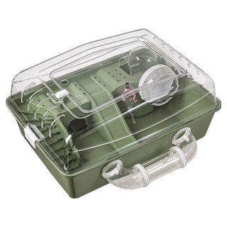 52超豪華全配倉鼠籠 附爬梯 + 透明隧道 + 跑輪 + 水壺, 1個, 綠色