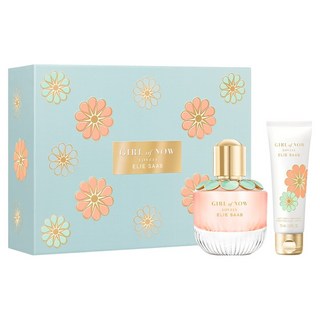 엘리사브 걸오브나우 러블리 스프링 기프트 EDP 50ml + 바디로션 75ml 세트, 1세트