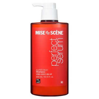미쟝센 퍼펙트 슈퍼리치 세럼 극손상케어 샴푸 플로럴 머스크향, 900ml, 1개