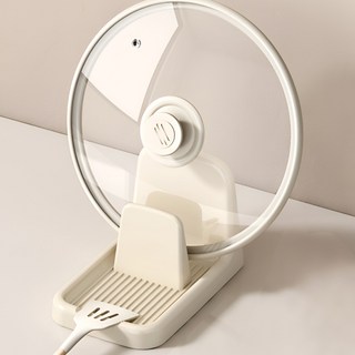 살림이음 프리미엄 조리도구 거치대, 1개, 크림