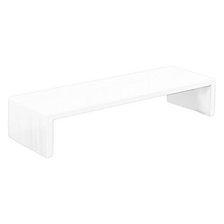 小麥購物 螢幕增高架 50 x 20 x 8cm 1層, 白色, 1個