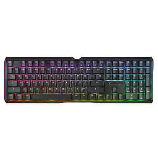 CHERRY MX Board 3.1S RGB MX2A 機械鍵盤, CH-KB-31S2-RBSV, 銀軸, 黑色