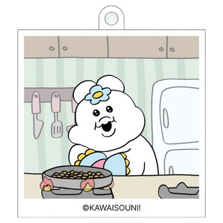 Opanchu Usagi 內褲兔 光柵鑰匙圈 爆米花, 大元 C.I., C