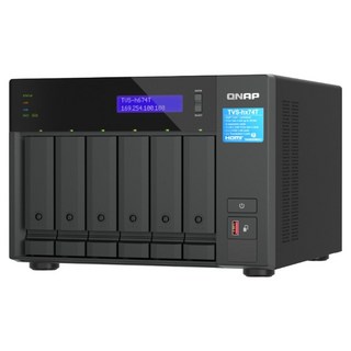 QNAP 威聯通 6Bay Thunderbolt NAS 網路儲存伺服器, TVS-h674T-i5-32G