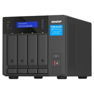 QNAP 威聯通 4Bay NAS 網路儲存伺服器, TVS-h474-PT-8G