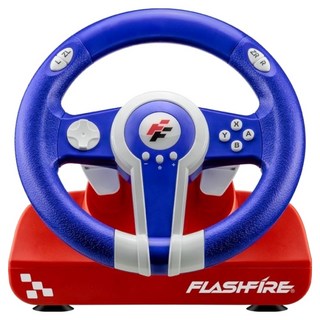 FlashFire 富雷迅 DRIFT WHEEL Switch副廠極速精靈方向盤 附踏板, 1個