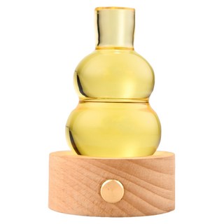 命運好好玩 黃晶葫蘆旺財燈 8110375, 黃色, 1個