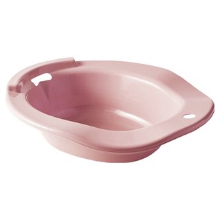 免蹲通用馬桶坐浴盆/月子盆 38.5 x 36 x 11cm, 1個, 粉色