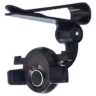 YARK 亞克 通用型遮陽板手機架 PE-Z01, 黑色, 1個