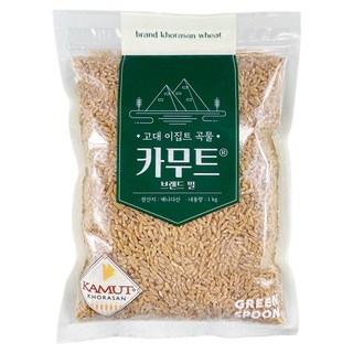 초록숟가락 카무트 브랜드 밀, 1개, 1kg