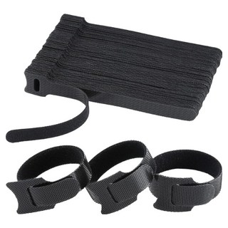 라온 초강력 벨크로 찍찍이 케이블타이 블랙, 50개