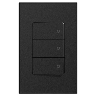 winners Bello霧面黑開關 3格, 1個