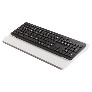 小麥購物 鍵盤增高托架 45 x 15.2cm, 1個, 白色