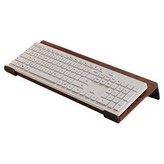 小麥購物 鍵盤增高托架 L1217 45 x 15.2 x 5.7cm, 胡桃色, 1個