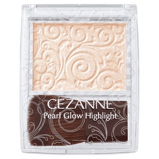 CEZANNE 珠光修容霜 打亮修容 2.4g, 1個, 01 香檳米