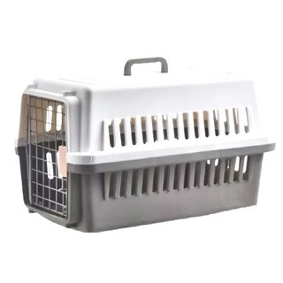 高精寵物 寵物外出籠, 1個, 灰黑色