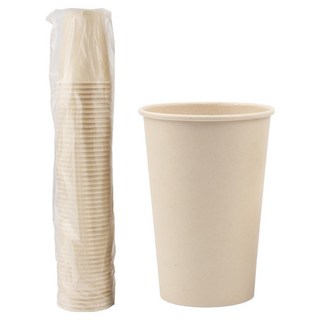 슈가랩 사탕수수 종이컵 380ml, 1개, 50개입