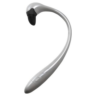 日本 ATEX Lourdes火鶴造型手持接觸式背部震動按摩器 AX-KXL3200, 北歐灰