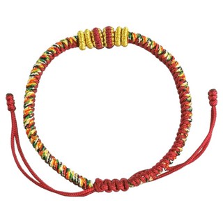 財神小舖 開運吉祥金剛結五色線手鍊