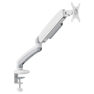 HAPPY TECH 快樂科技 桌上型螢幕懸臂支架 T55-C01E2 32吋, 白灰色, 1個