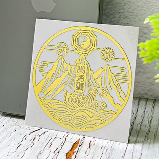 財神小舖 開運金屬貼, 經典山海鎮, 1張