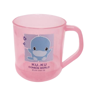 KU.KU Duckbill 酷咕鴨 酷愛玩樂杯, 1個, 粉色
