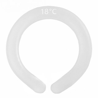 AHOYE 消暑神器降溫涼感頸圈, 1個, 透涼白