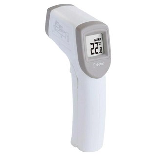 dretec 日本電子紅外線料理用測溫度器 手持槍型 O-604WT 白色, 1個