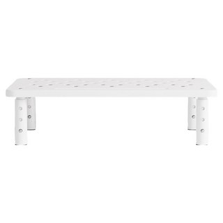 小麥購物 可伸縮調節電腦增高架 加厚款 L1224, 白色