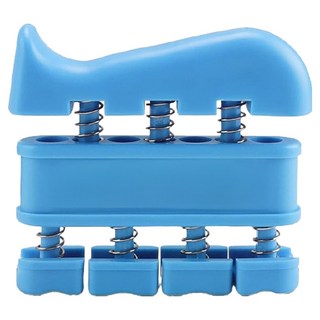 AHOYE 雙向手指肌力訓練握力器, 藍色, 1個