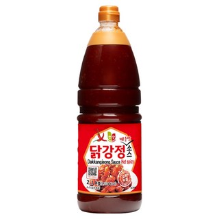 CHUNG WOO FOOD 韓式辣雞丁調味醬, 2.1公斤, 1個