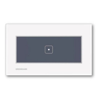 GREENBANK 綠銀 G-Switch T1 無線智能一開關 Apple HomeKit 台灣專用規格 支援雙切 銀色, 1個