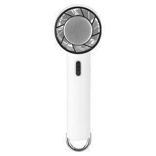 CYKE USB製冷手持風扇 半導體桌面渦輪冰敷風扇 便攜隨身降溫風扇 戶外登山掛扣風扇, 白色, CYKE-625