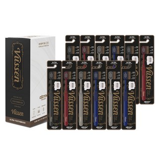 뷰센 울트라 칫솔 4종, 12개입, 1세트